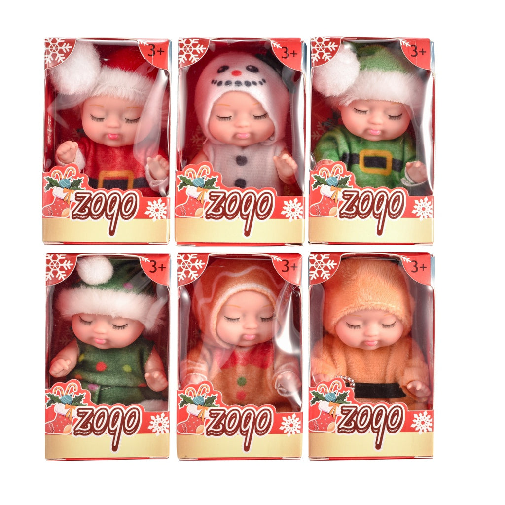 6PCS Mini Reborn Baby Dolls