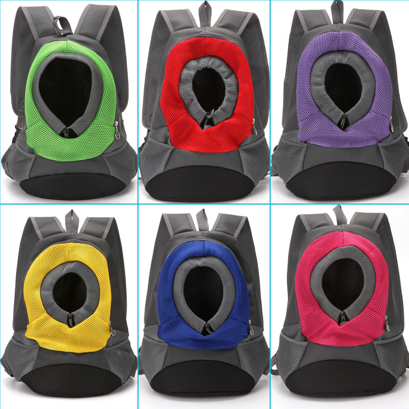 Pet Backpack Dog Backpack Dog Outing Convenient Travel Dog Bag Pet Supplies